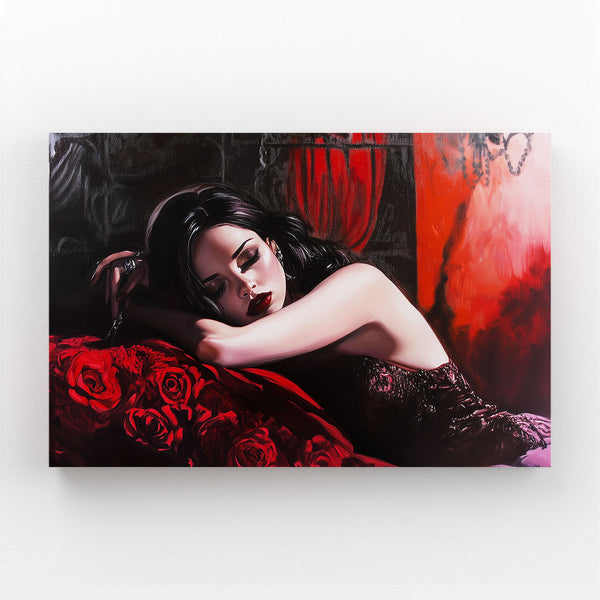 Red Erotic Wall Art
