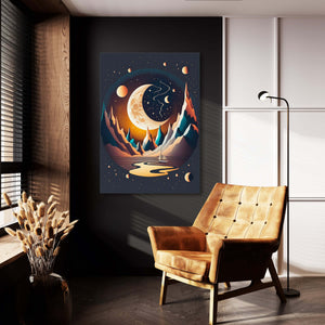 Red Mountain Wall Art | MusaArtGallery™ 