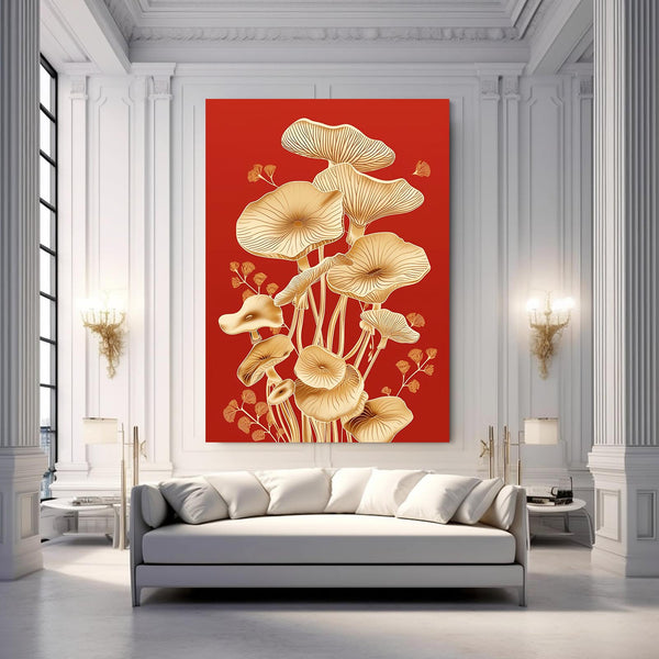 Red Mushroom Art | MusaArtGallery™