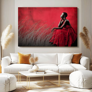Red Photography Wall Art