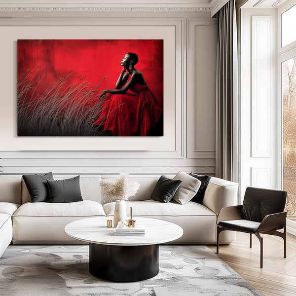 Red Photography Wall Art