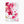 Red Pink Cherry Blossom Flower Art