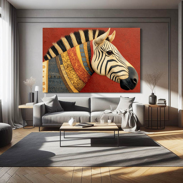 Red Zebra Art