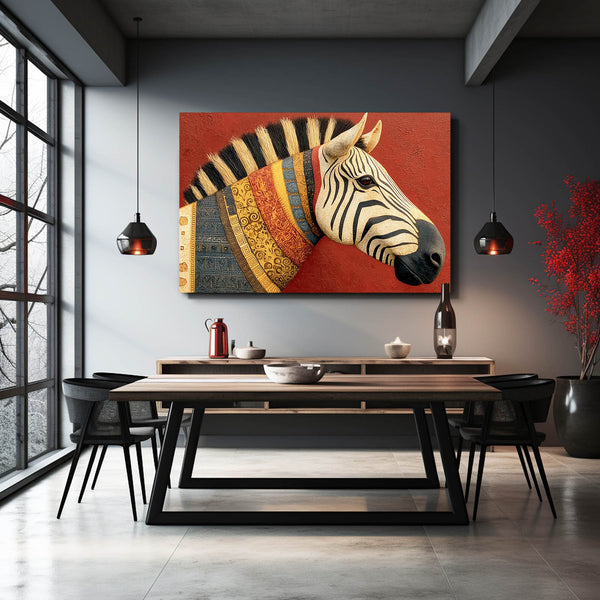 Red Zebra Art