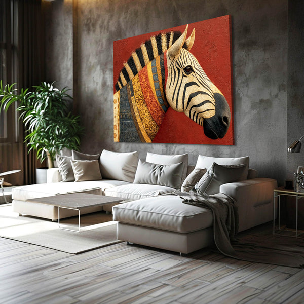 Red Zebra Art