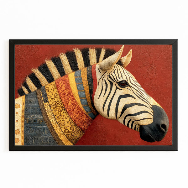 Red Zebra Art