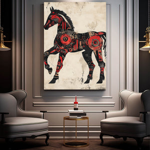 Redish Horse Art