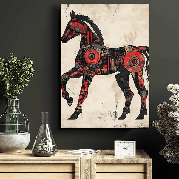 Redish Horse Art