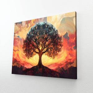 Redish Tree Of Life Wall Art