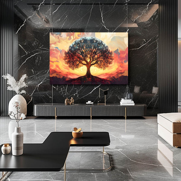 Redish Tree Of Life Wall Art