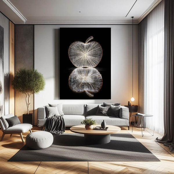 Reflected Apple Art