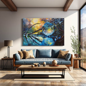 Refractive Moon Art  | MusaArtGallery™