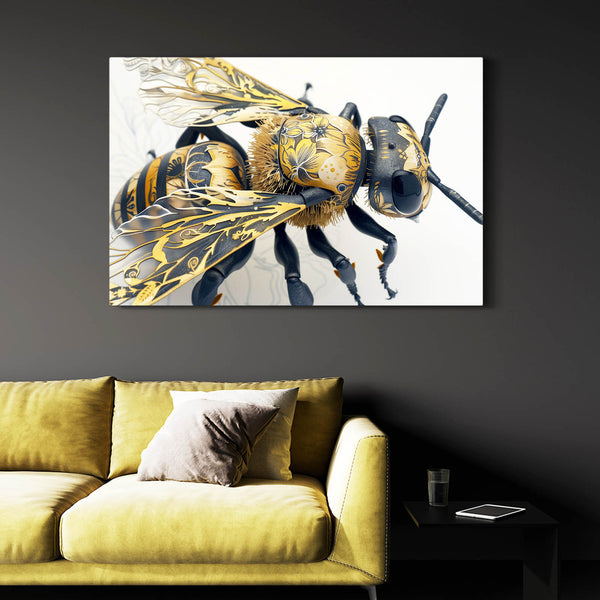 Regal Elegance Bee Art | MusaArtGallery™