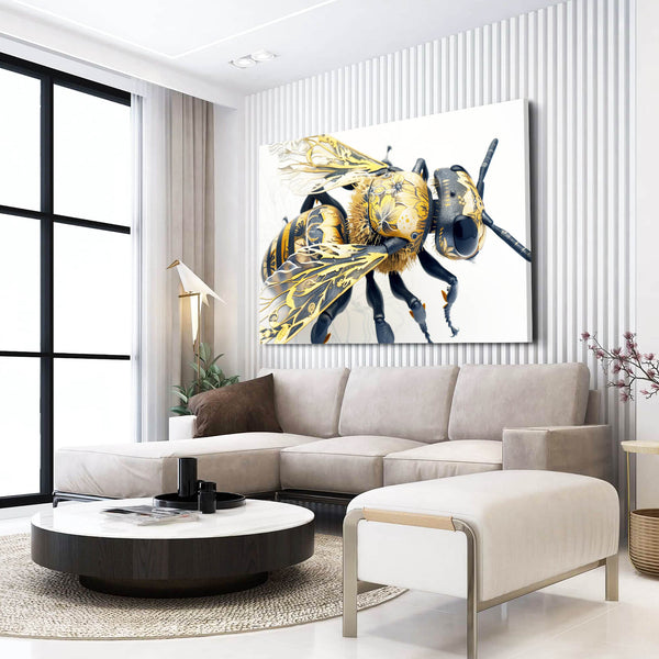 Regal Elegance Bee Art | MusaArtGallery™