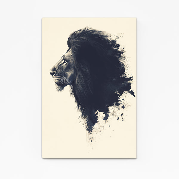 Regal Essence Lion Wall Art | MusaArtGallery™