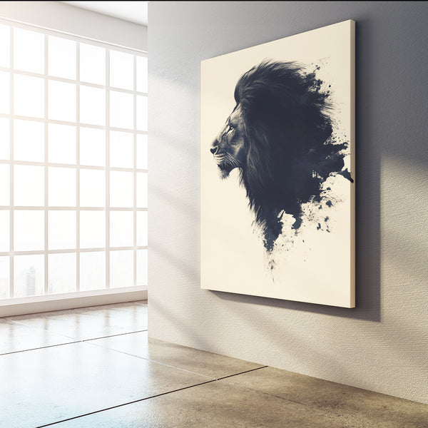 Regal Essence Lion Wall Art | MusaArtGallery™