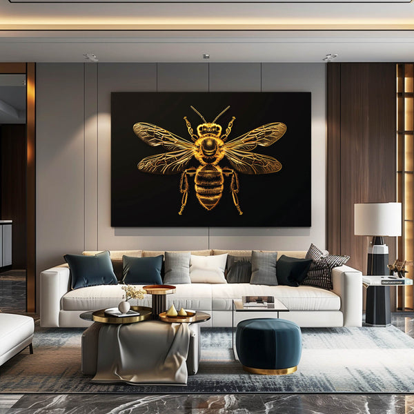 Regal Hive Bee Art | MusaArtGallery™