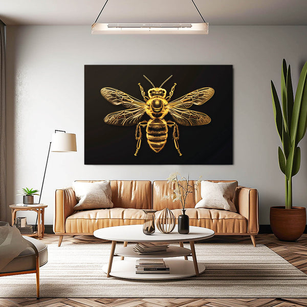 Regal Hive Bee Art | MusaArtGallery™