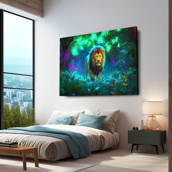 Regal King Lion Wall Art | MusaArtGallery™