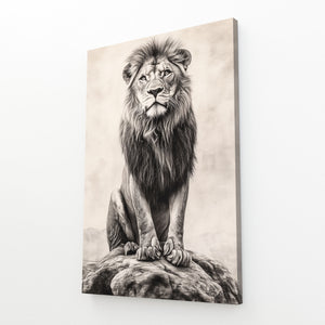 Regal Lion Wall Art | MusaArtGallery™