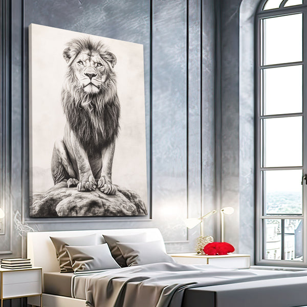 Regal Lion Wall Art | MusaArtGallery™