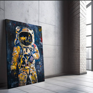 Retro Astronaut Canvas Art | MusaArtGallery™