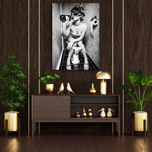 Retro Bathroom Wall Art | MusaArtGallery™