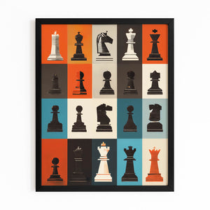 Retro Chess Art