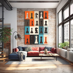 Retro Chess Art