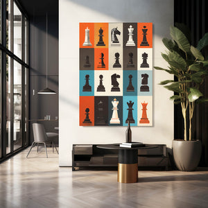 Retro Chess Art