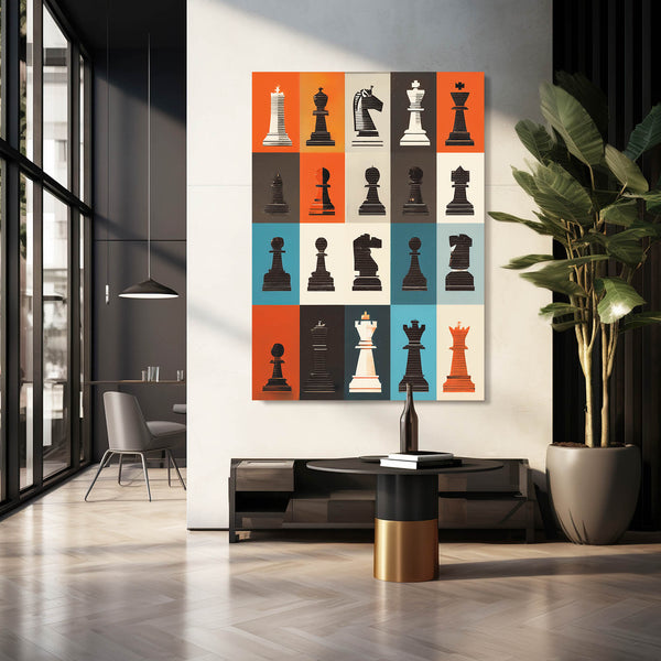 Retro Chess Art
