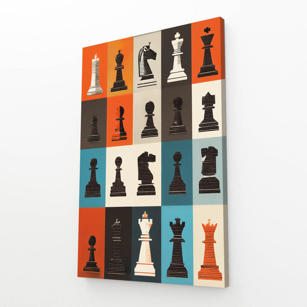 Retro Chess Art
