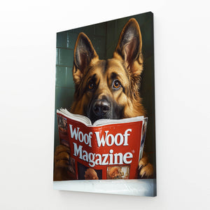 Retro Dog Art