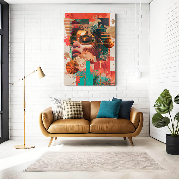 Retro Glam Mexican Wall Art | MusaArtGallery™