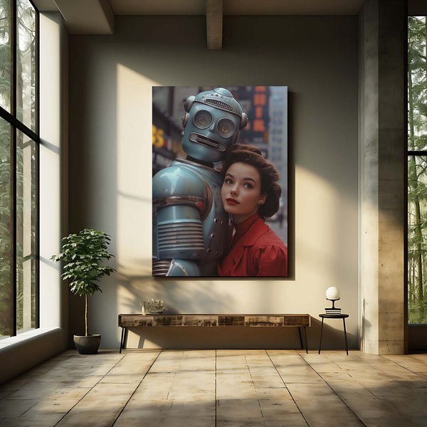 Retro Love Cyberpunk Art | MusaArtGallery™