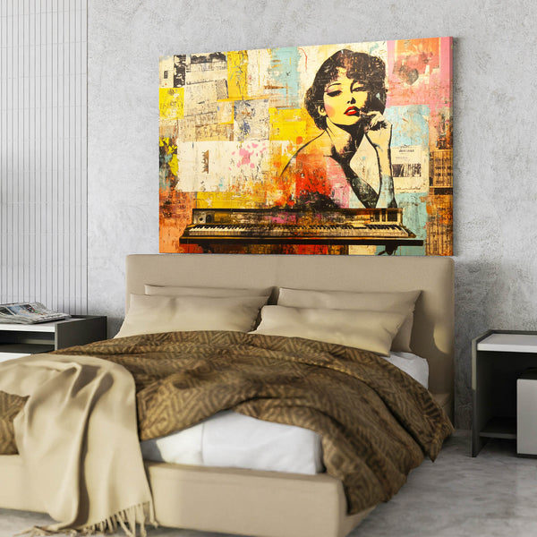 Retro Melody Cool Wall Art | MusaArtGallery™