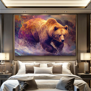 River Bear Wall Art