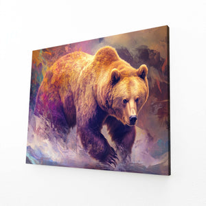 River Bear Wall Art