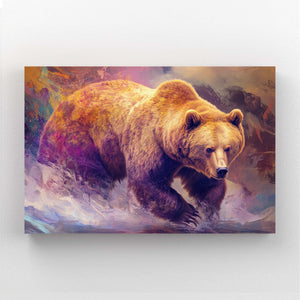 River Bear Wall Art