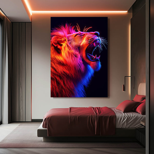 Roaring Lion Wall Art | MusaArtGallery™