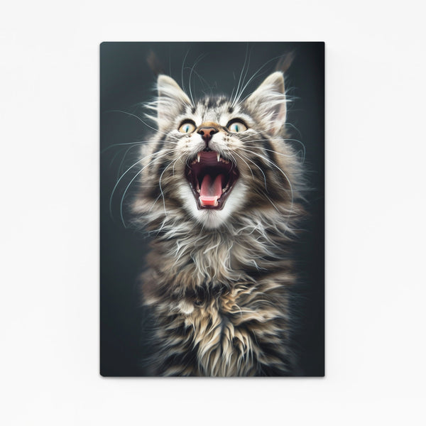 Roaring Majesty Cat Art | MusaArtGallery™