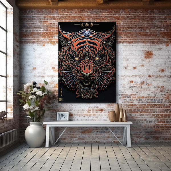 Roaring Tiger Art | MusaArtGallery™