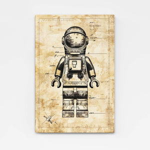 Robot Astronaut Art | MusaArtGallery™
