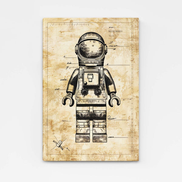 Robot Astronaut Art | MusaArtGallery™