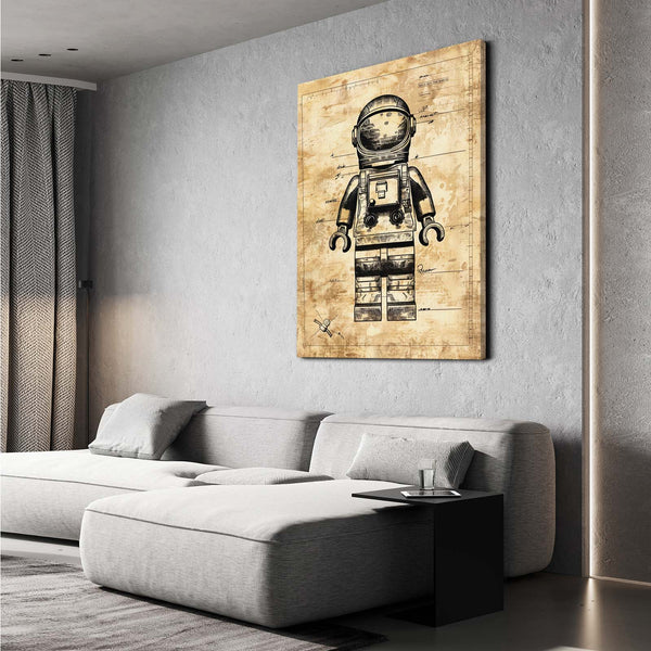 Robot Astronaut Art | MusaArtGallery™