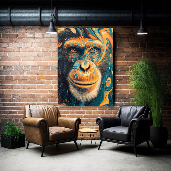 Room Decor Monkey Art