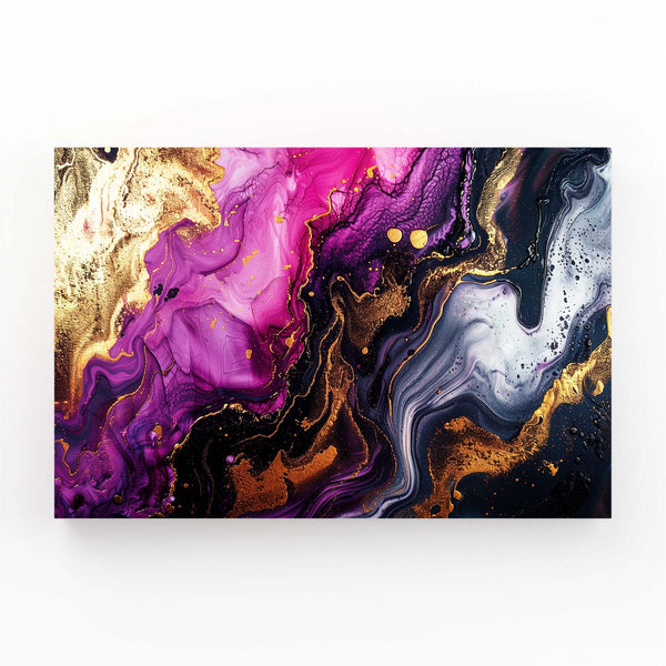 Royal Amethyst Abstract Art | MusaArtGallery™