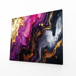 Royal Amethyst Abstract Art | MusaArtGallery™