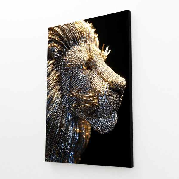 Royal Guardian Lion Wall Art | MusaArtGallery™