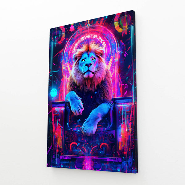 Royal Lion Throne Wall Art | MusaArtGallery™